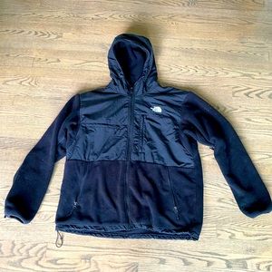 The North Face black Denali jacket